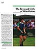 Opending spread of Delta Sky story "The Boys and Girls of Wimbledon."