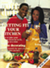 Cover of Off Duty magazine with "Getting Fit in YOur Kitchen" story. Link to PDF